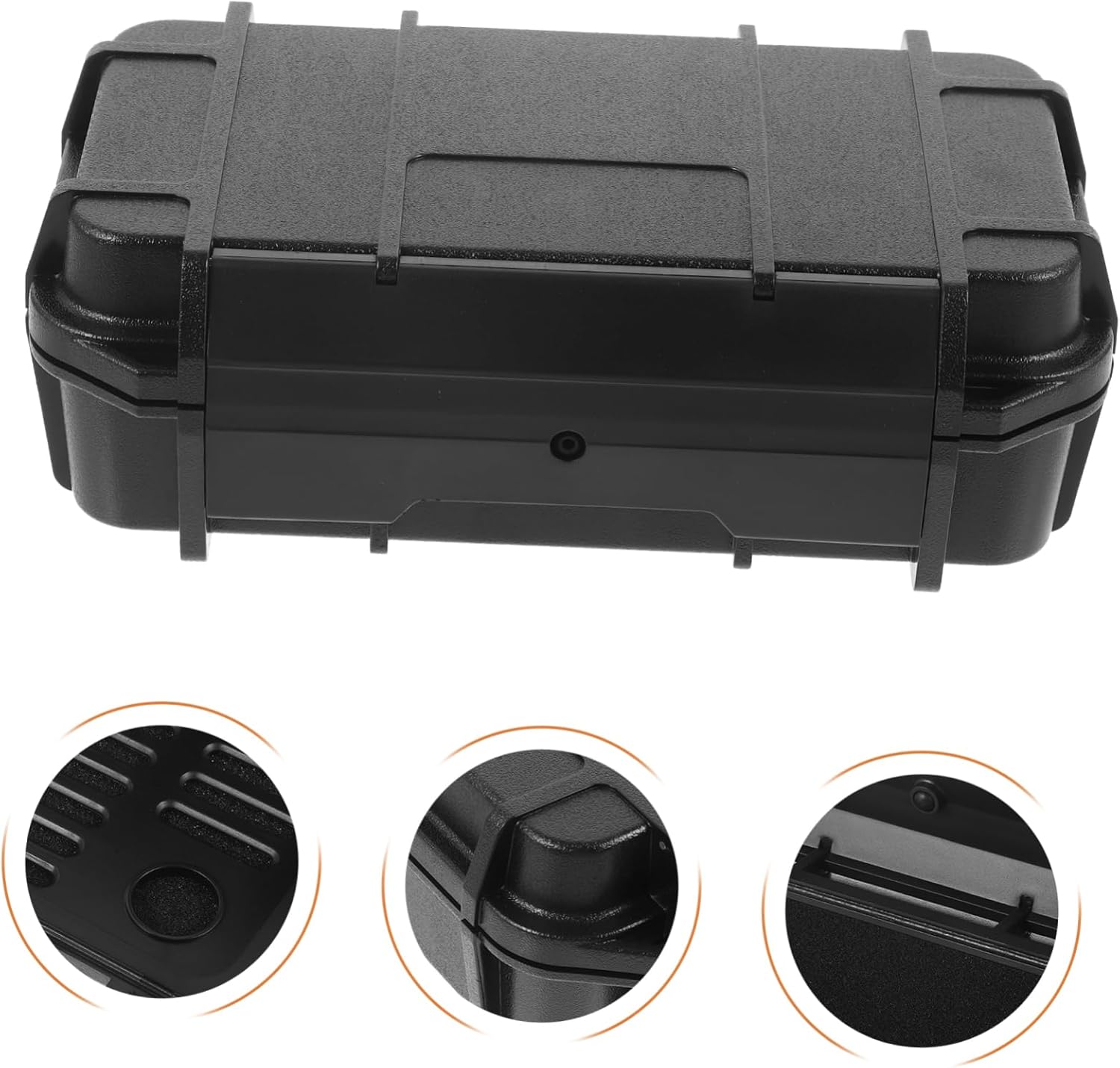 DOITOOL 4pcs Outdoor Double-Layer Shockproof Storage Box Airtight Camping Container for Tools and Gear for Outdoor Survival and Travel