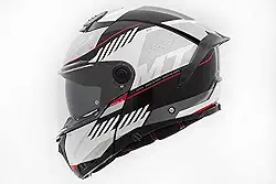 Capacete Articulado MT Atom 2 Robocop Escamoteavel Edix Cinza