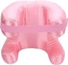 Comfortable Face Pillow, Silk Fabric Memory Foam, Soft Cushioning Ergonomic Beauty Pillow Side Sleeper Pink