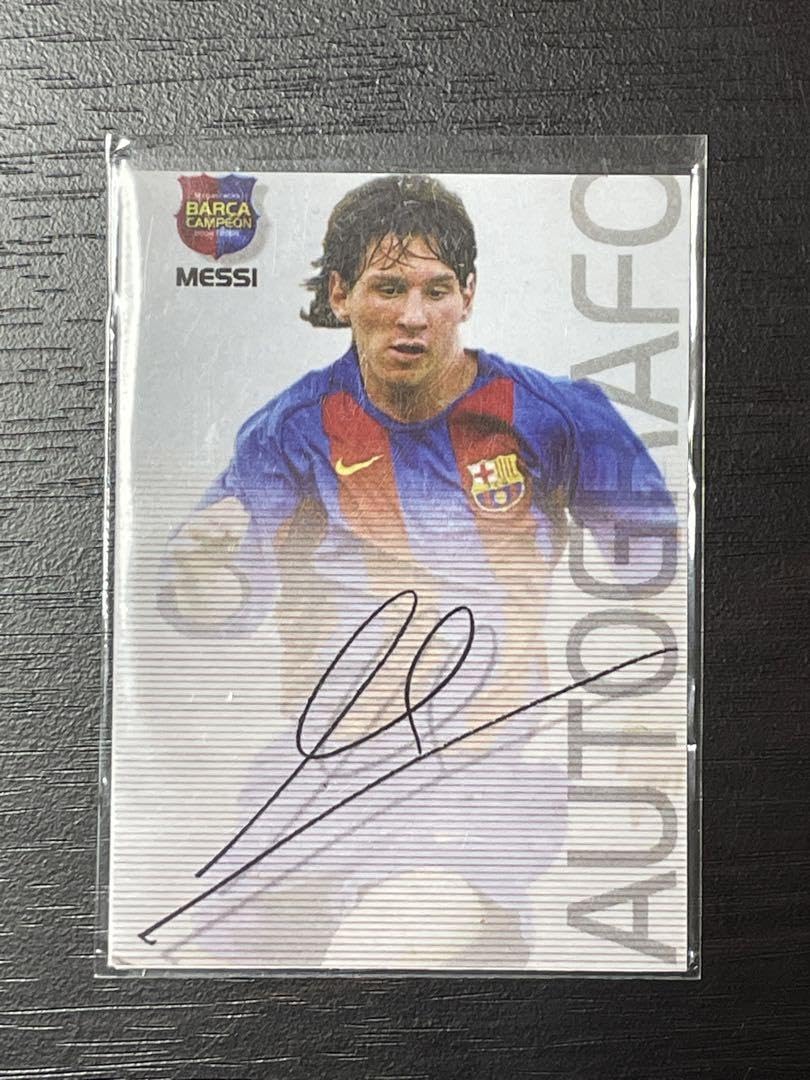 2004 メガクラックス RC メッシ ルーキー サイン カード