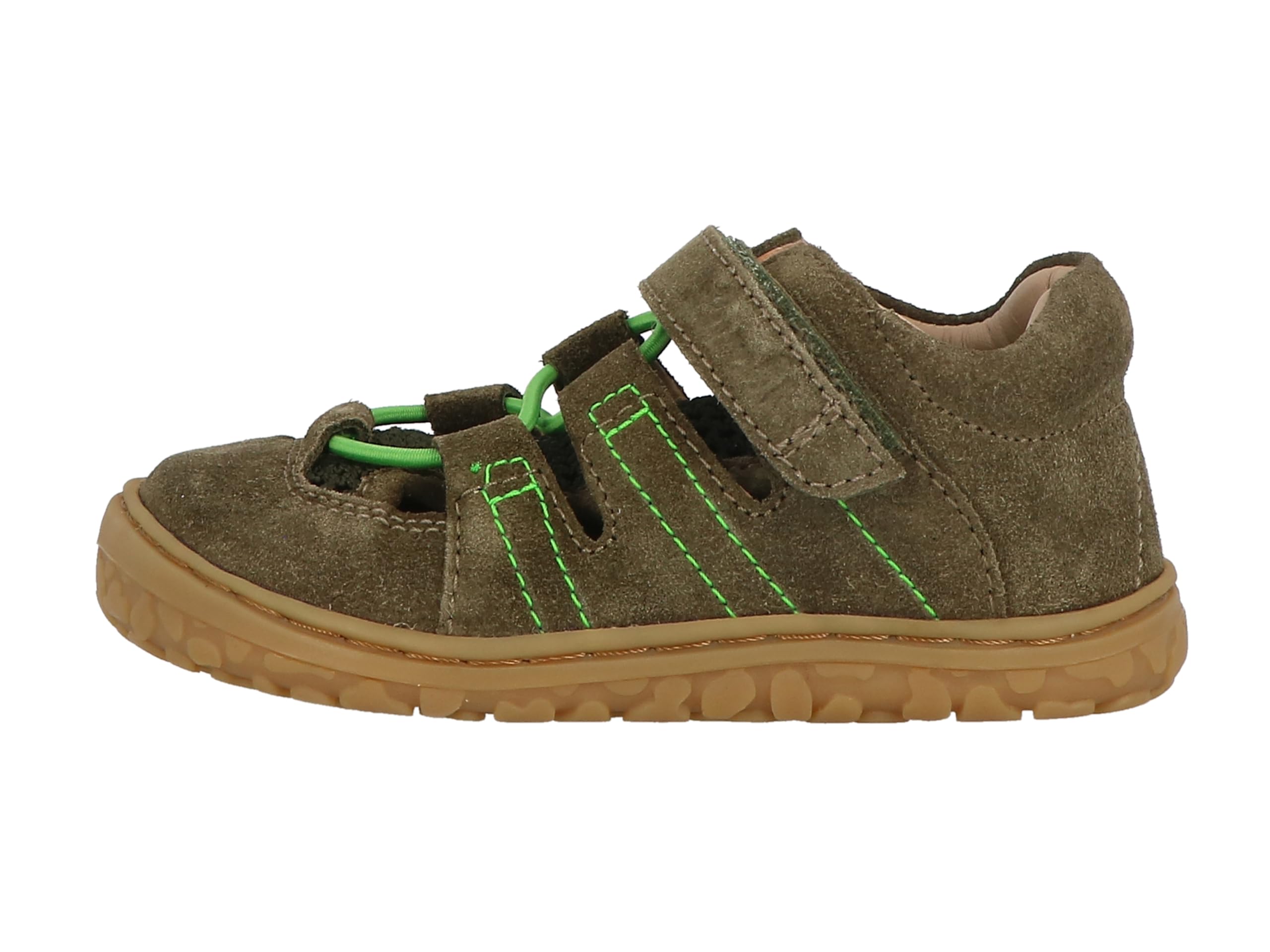 Lurchi 95L5003009 Sneaker, Olive, 13 UK Child
