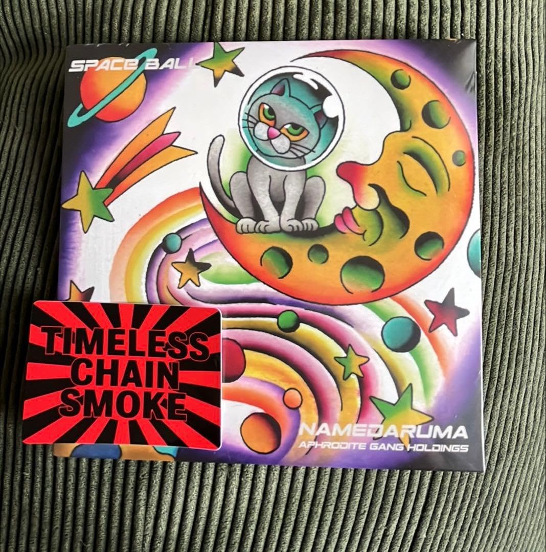 舐達麻 SPACE BALL レコード Amazon.co.jp: 特典ステッカ ー付 舐達麻space ball 7inchiレコード