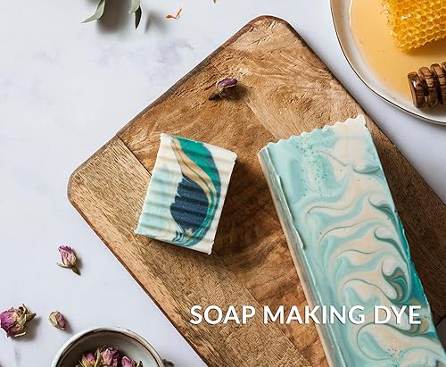 Miniatura 3 de MARBLERS - Polvo de mica natural de grado cosmético, pigmento nacarado, tinte, no tóxico, vegano, libre de crueldad, sombra de ojos, esmalte de