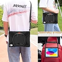 Vista 5 de BRAECN Funda para iPad (A16) de 11ª/10ª generación de 11 pulgadas/10.9 pulgadas 2025/2022, silicona protectora resistente con protector de pantalla