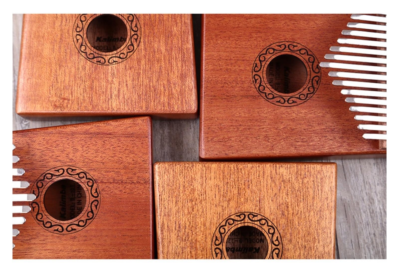 Kalimba Profesjonalny chromatyczny kciuk palec fortepianowy z drewna akacjowego ładny instrument 17-tonowy przenośny instrument muzyczny