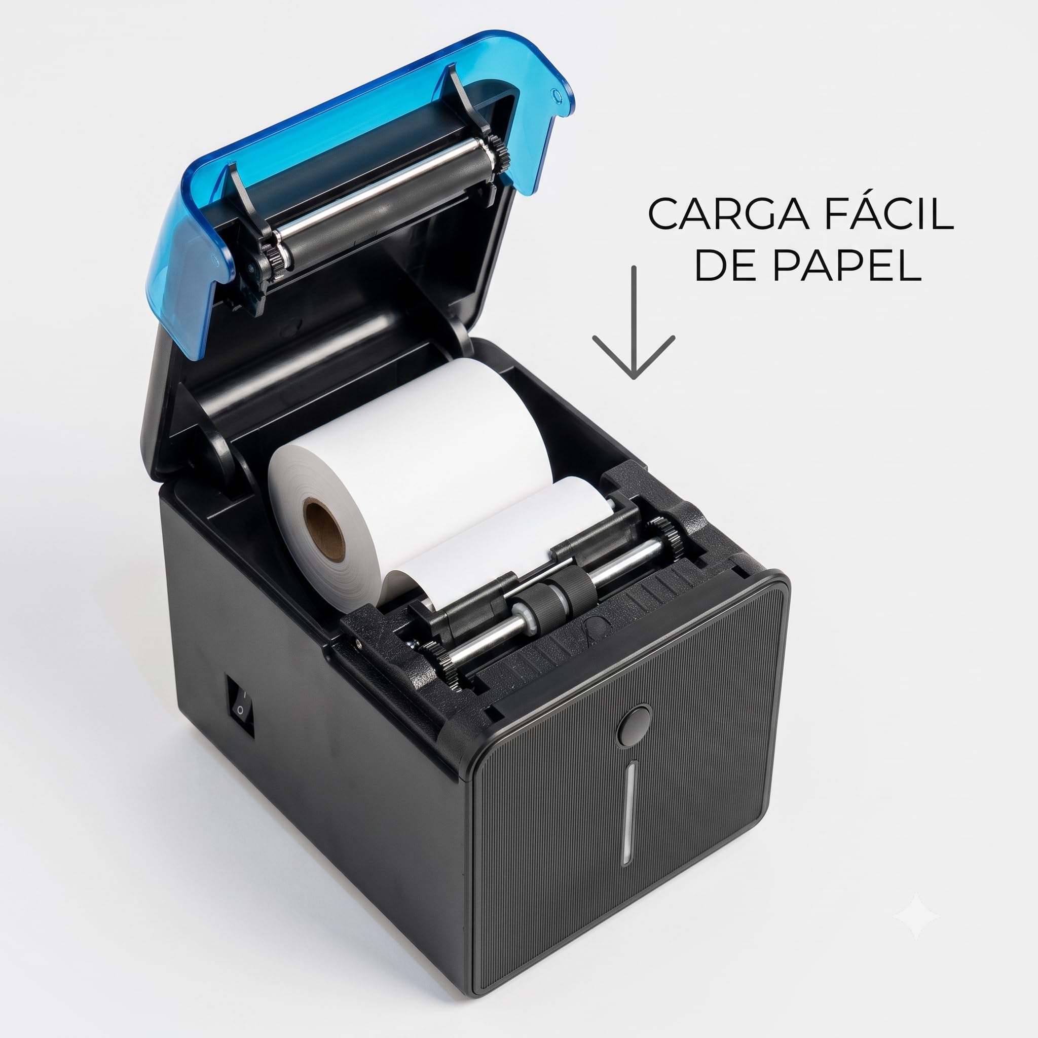 Mercurio 260 Impresora Térmica de Tickets 80mm - Impresora TPV Ultrarrápida 260 mm/s, Conexión WiFi, LAN Ethernet y USB | Térmica Directa para Hostelería, Restaurantes y Comercio