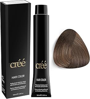 Cree Professional 7.1 - Ash Blond Permanent Hair Color - Long Lasting, Rich Vibrant - Gray Coverage 100ml - 3.4 fl.oz.