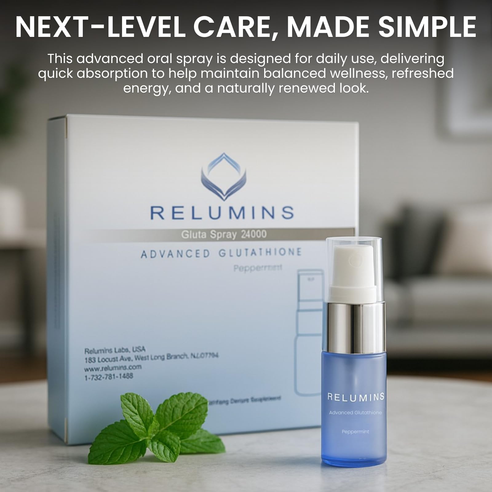 Amazon.com: Relumins Sublingual Glutathione Oral Spray – Original Formula  24000mg with Vitamin C & Zinc, High-Absorption Peppermint Formula, 8  Bottles x 3000mg Each – Antioxidant Wellness : Health & Household