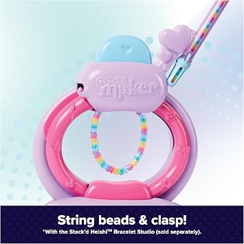 Cool MAKER, Stack’d Heishi Expansion Pack, Bracelet Making Kit with over 1300 Beads for Bracelets, Makes 10, Arts and Crafts Kids Toys for Girls Ages 7 and up