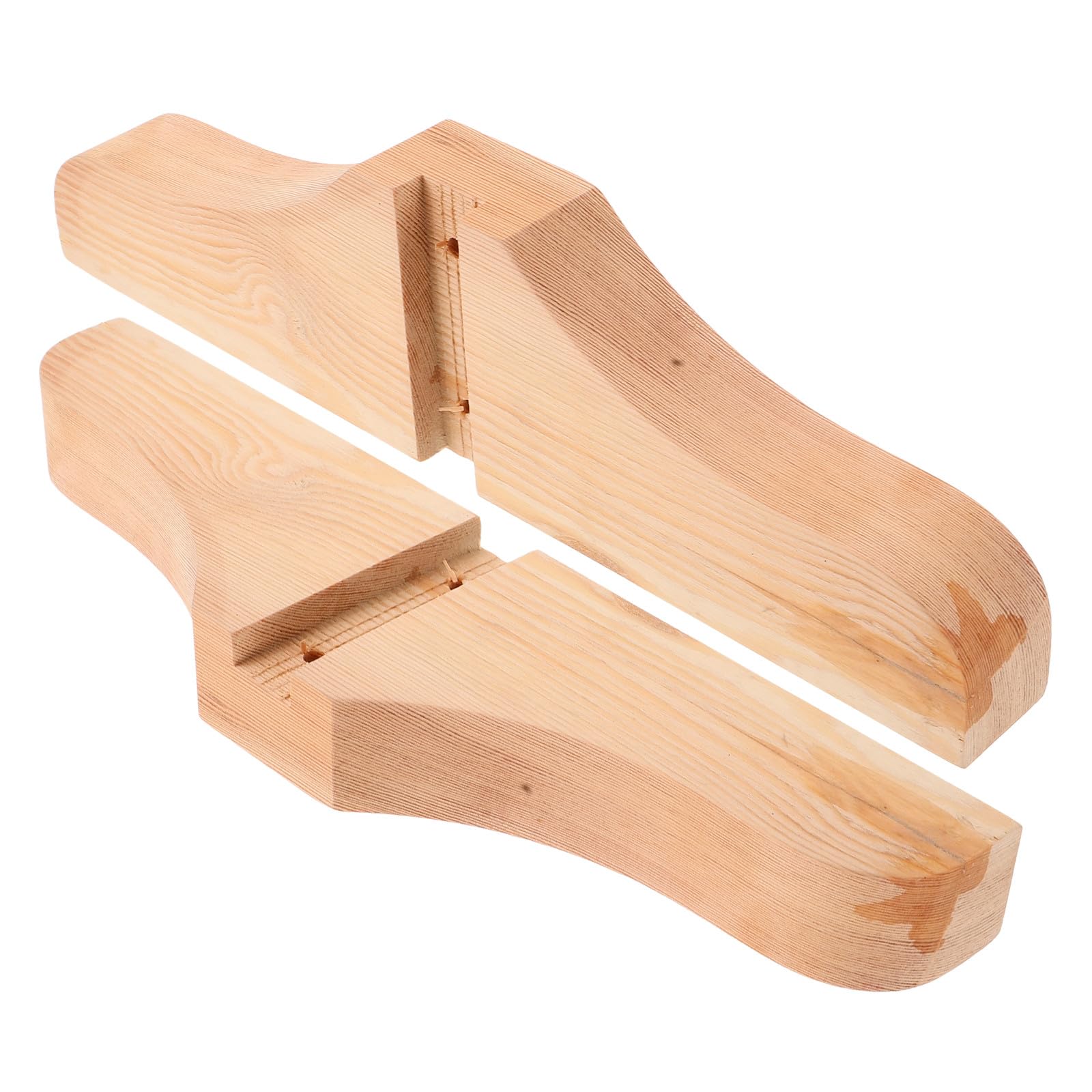 Pieds en bois pour barrière séparation pièce maison hôtel