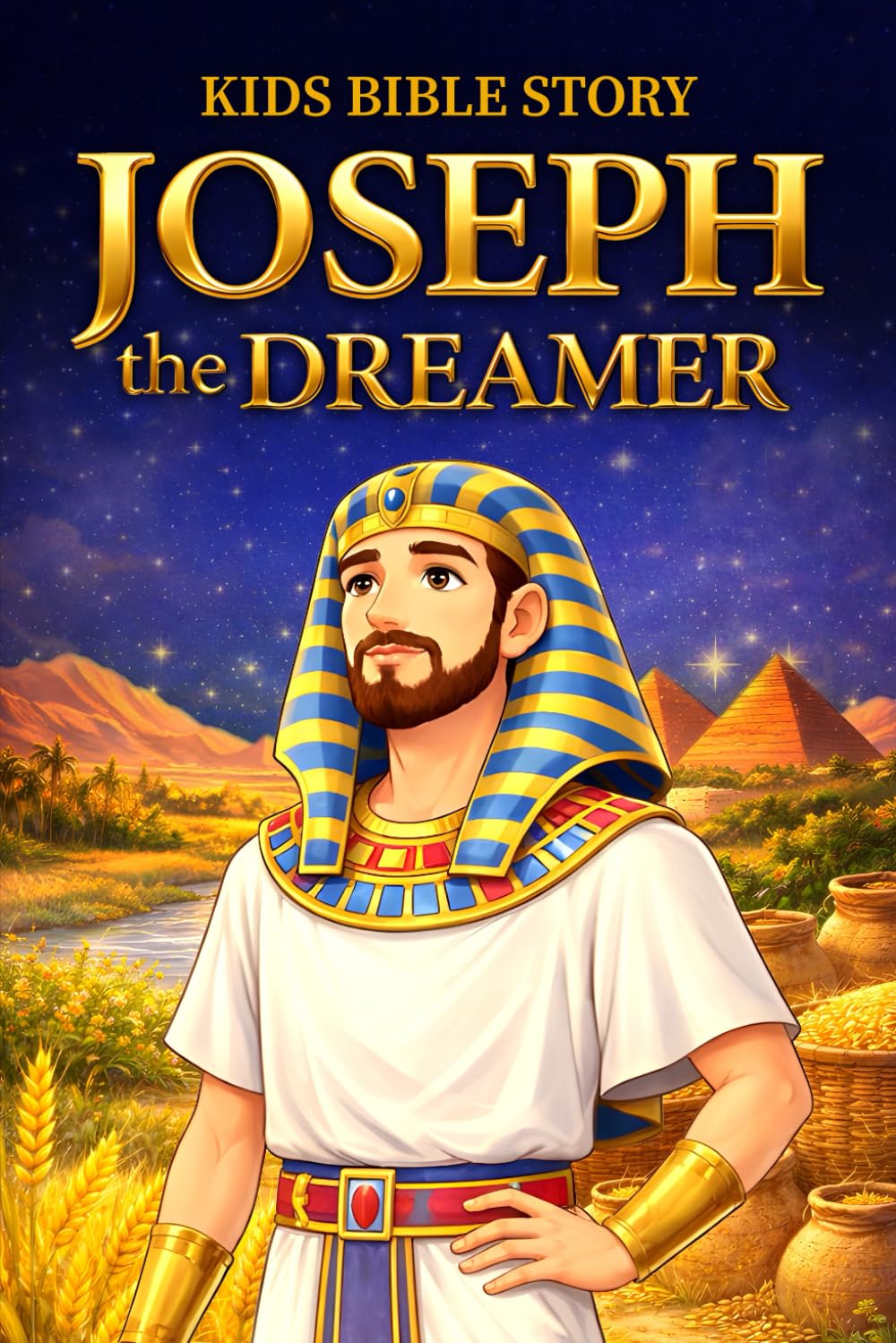 Kids Bible Story, JOSEPH THE DREAMER: Bible Storybook for Kids Ages 4–10, Fully Illustrated with Colorful, Consistent Characters