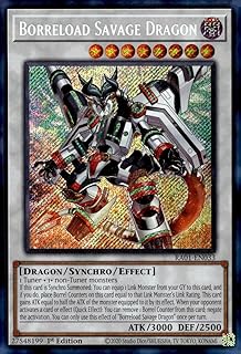 Borreload Savage Dragon (Secret Rare) - RA01-EN033 - Secret Rare - 1st Edition