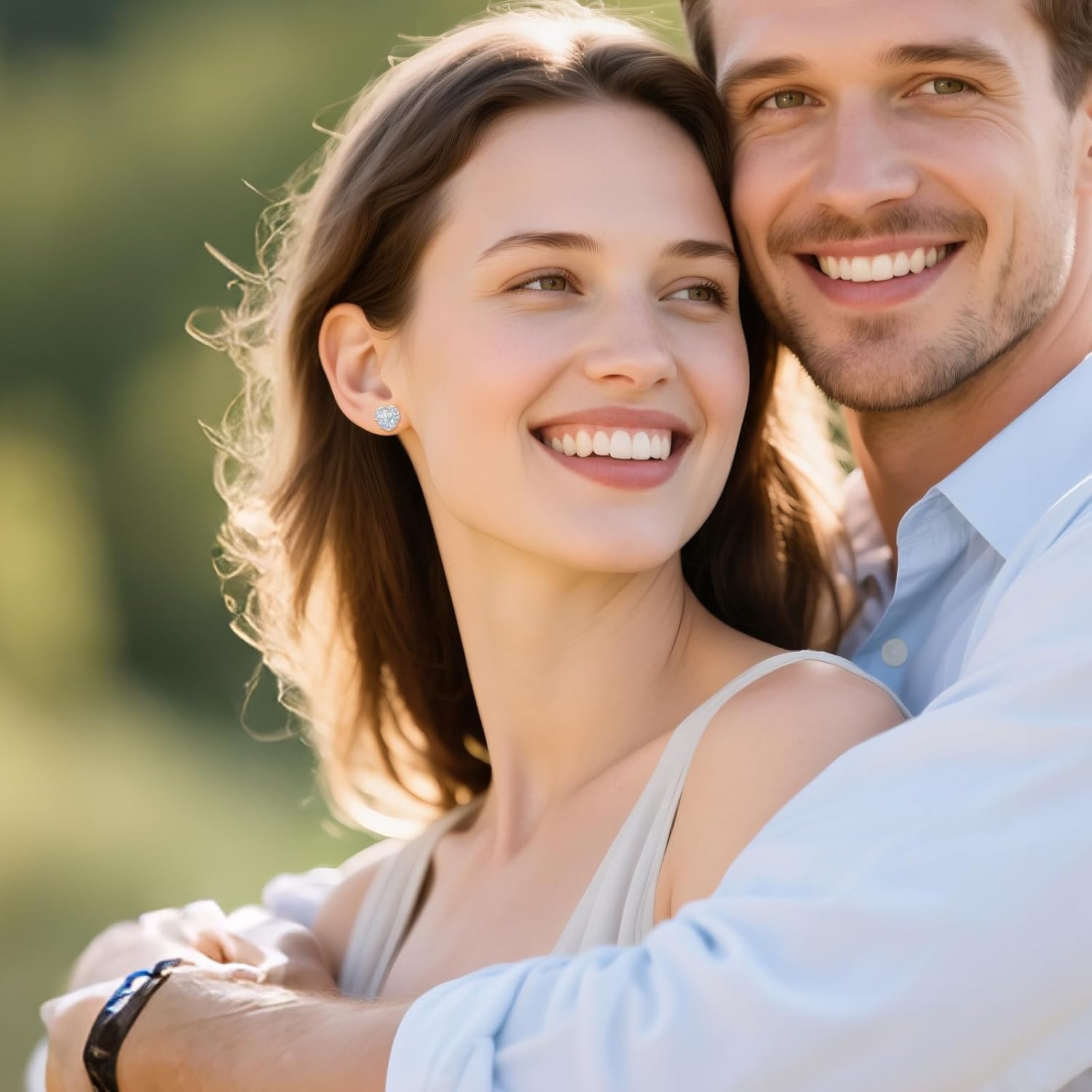 URONE Tree of Life Earrings 925 Sterling Silver Moonstone Tree of Life Stud Earrings Jewelry Gifts for Women - Image 5