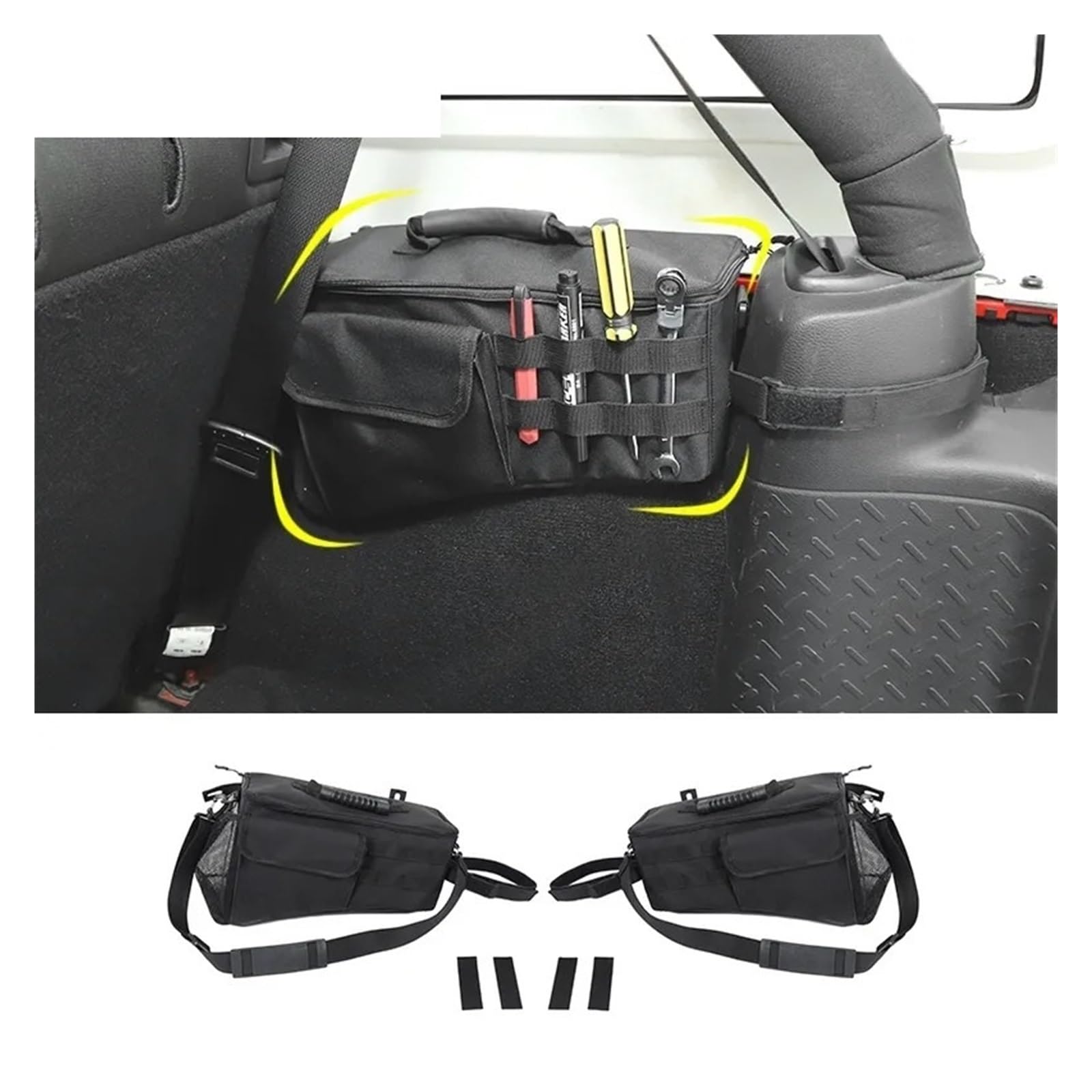 Autokofferbakorganizer Voor Jeep Wrangler 2004-2026