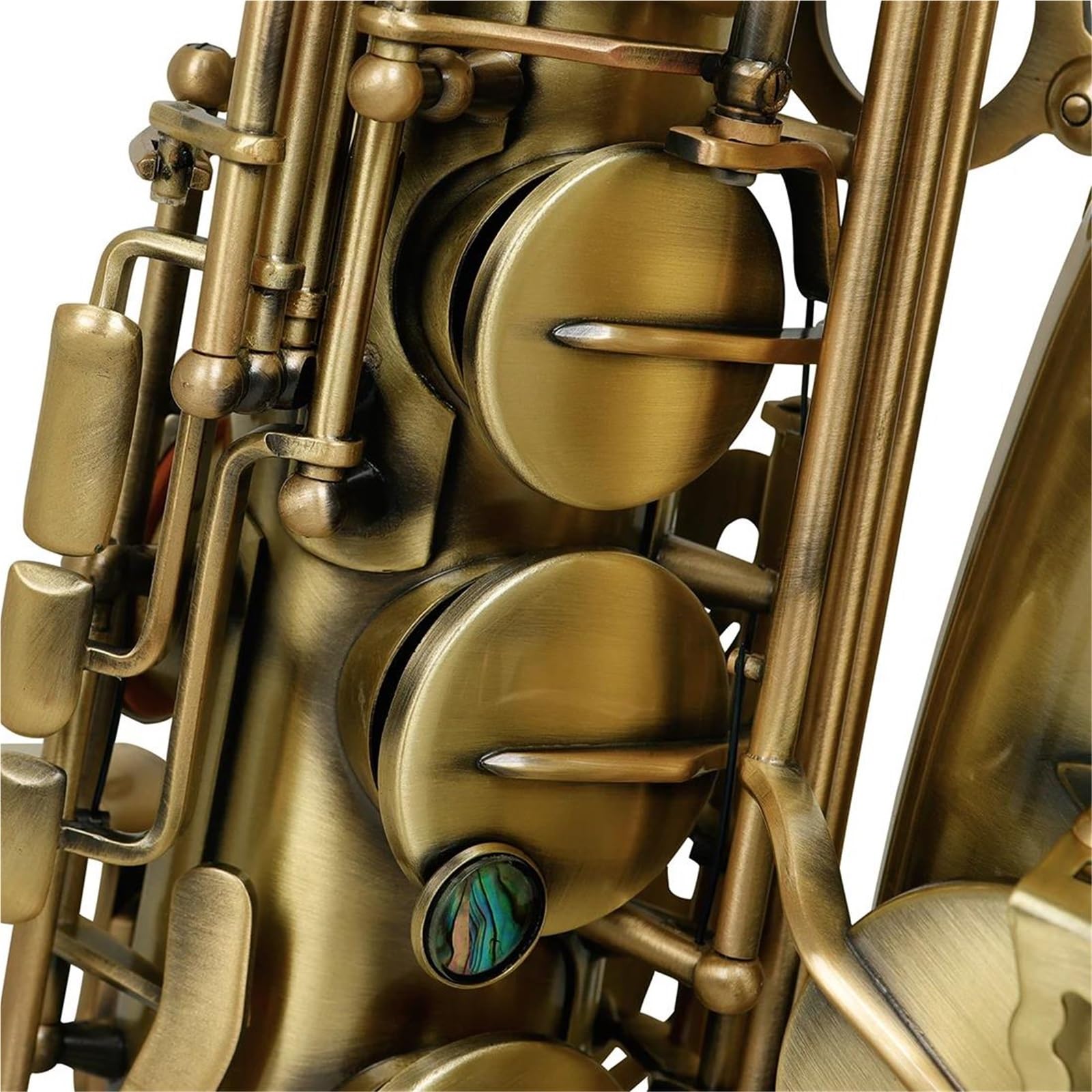 Saksofon Profesjonalny Zestaw saksofonu tenorowego w stroju Bb Profesjonalny instrument dęty blaszany W zestawie ściereczka do czyszczenia rękawiczki stroiki ustnik