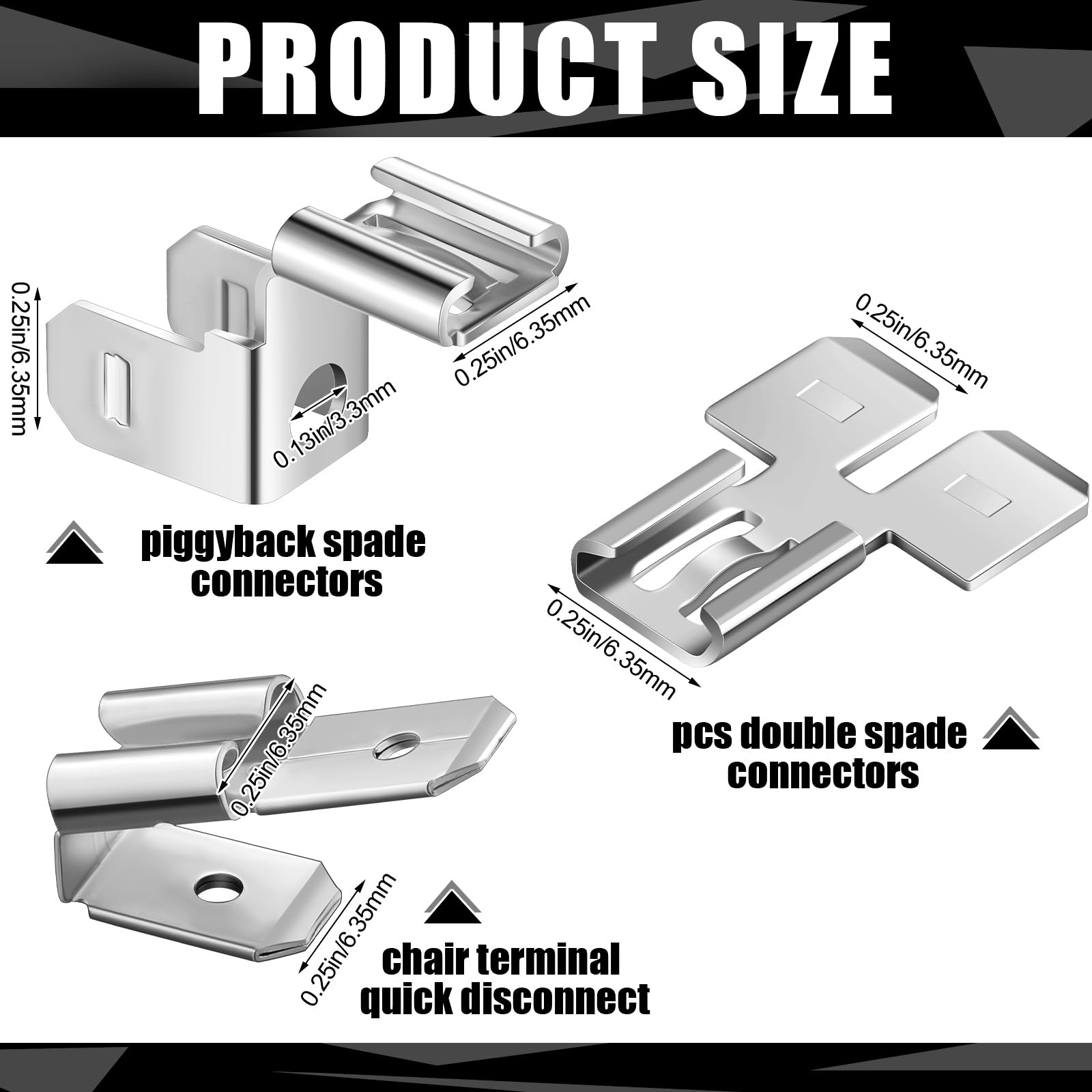 Snapklik.com : MorningRo 36 Pcs Electrical Quick Splice Wire Terminals ...
