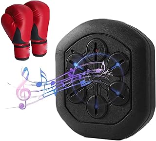 WUXLJ Smart Boxing Machine, Boxing Reaction Target Boxing Machine for Home and Gym Workout, Speed Hand Eye Reaction And Coordination Boxing Equipment For Kids And Adults with Music