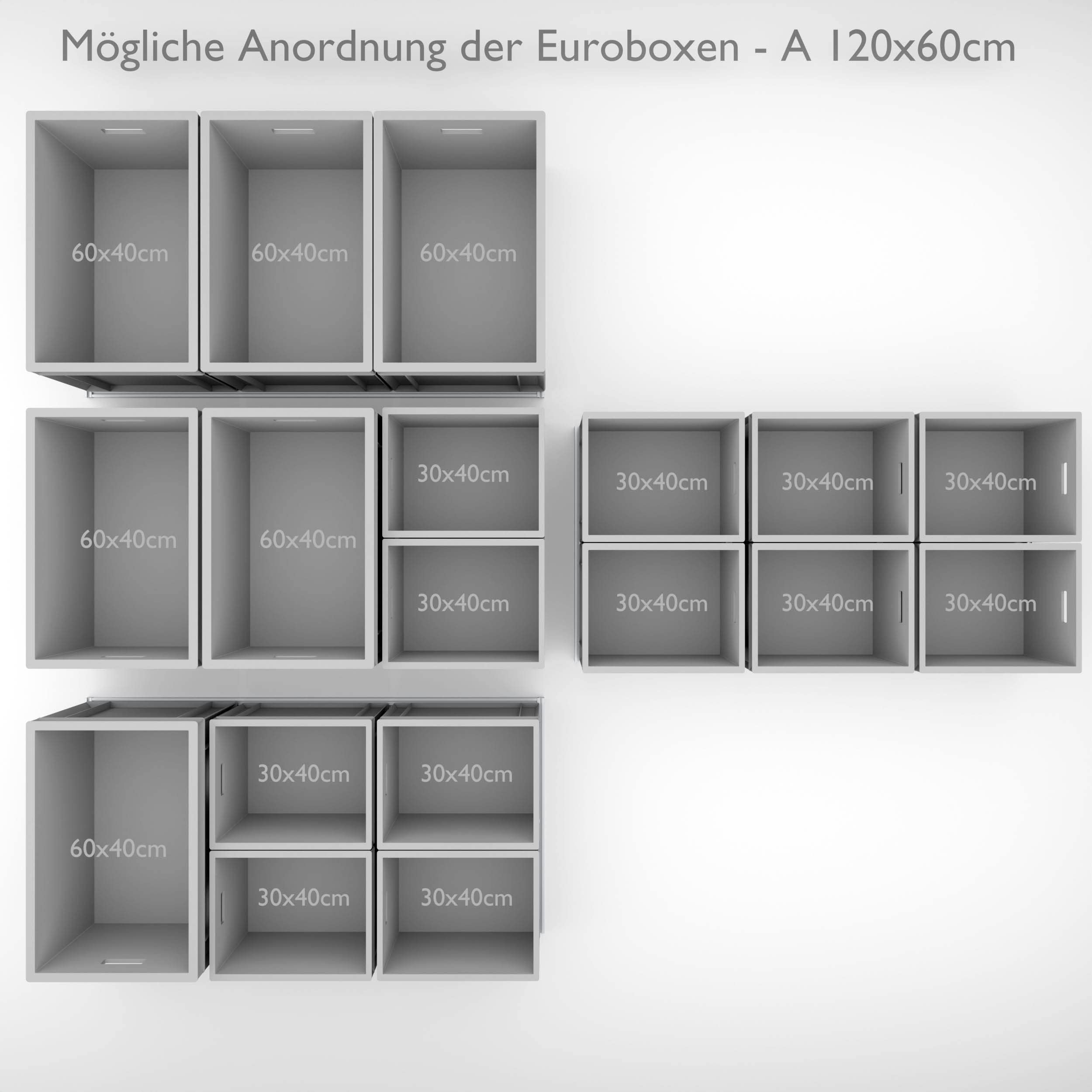 Starker Heckauszug für Wohnmobile, Länge 120cm, Last bis 220kg (Breite: 60cm)