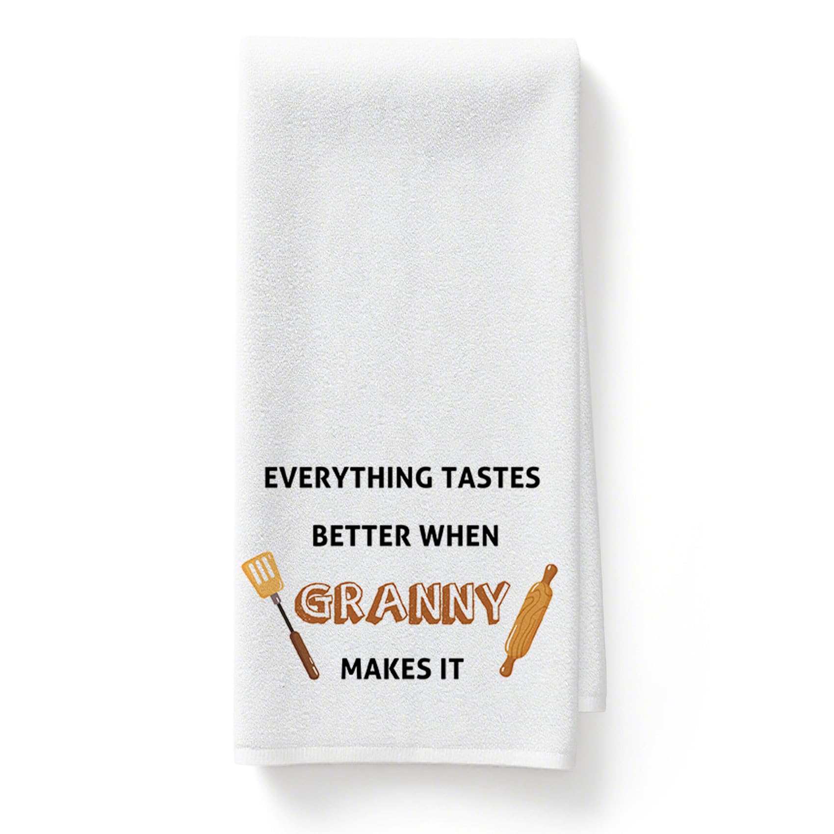 Yeeaulpa Granny Gifts Mothers Day Kitchen Towel Gifts for Nanny Birthday Gift for Nan Nana Nanna Grandma Gran Nannie Nannan Grandparents Gift from Grandchildren Mother's Day Christmas Xmas