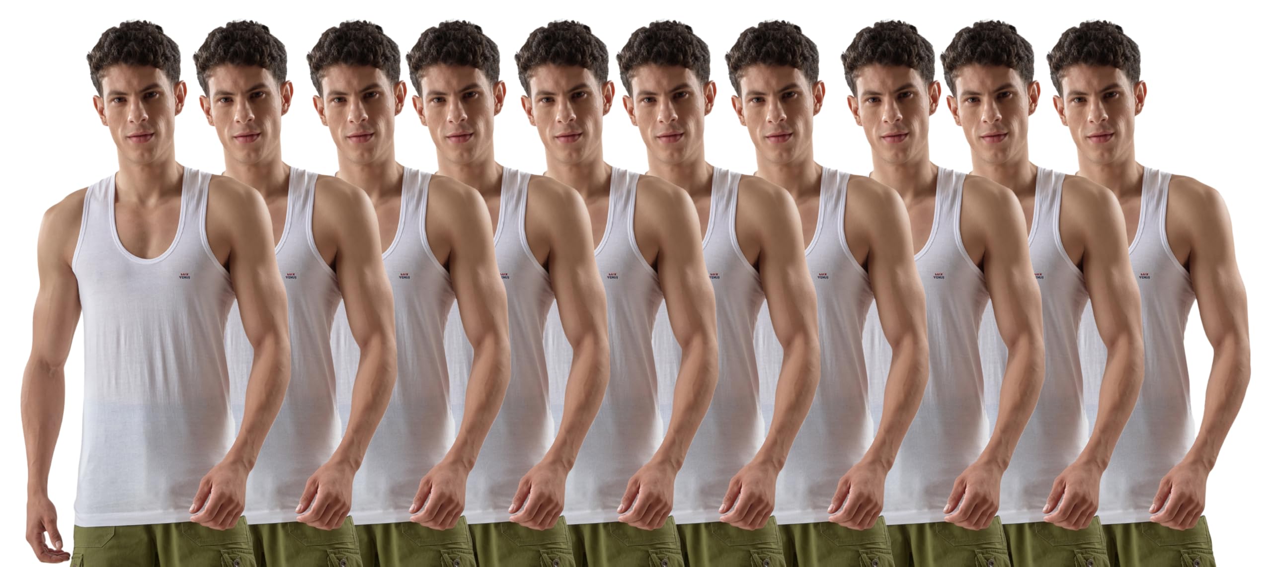lux venus Men's Solid Regular Fit Fashion Vest-picture-42