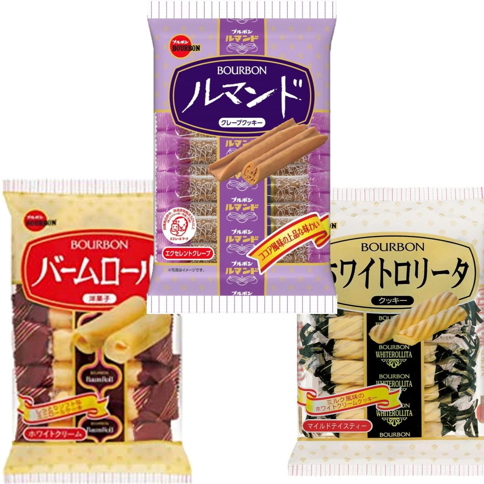 Amazon.co.jp: ルマンド ホワイトロリータ バームロール セット