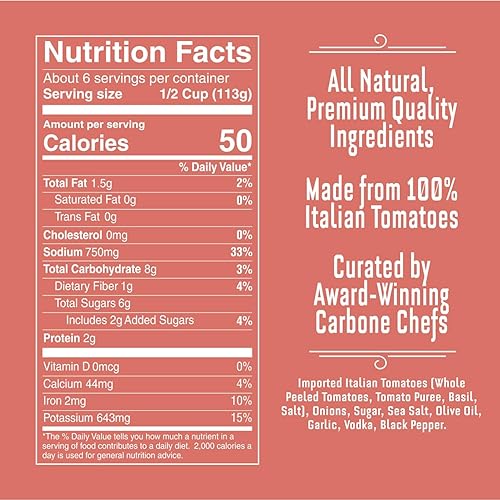 Miniatura 93 de Carbone Salsa de pasta Arrabbiata Salsa de tomate hecha con ingredientes frescos y totalmente naturales Sin OMG, vegana, sin gluten, salsa