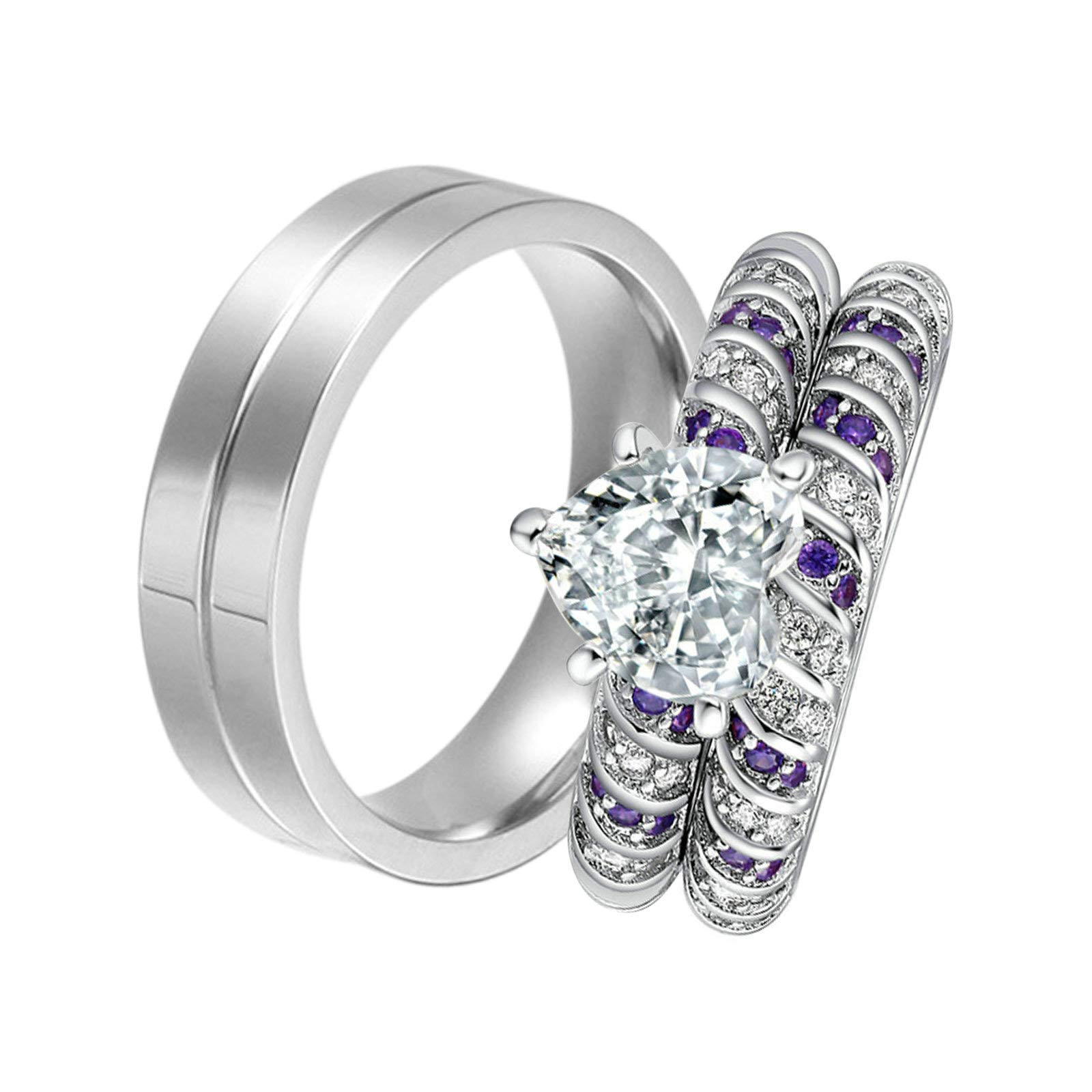 Buy Couple Rings Stainless Steel 
