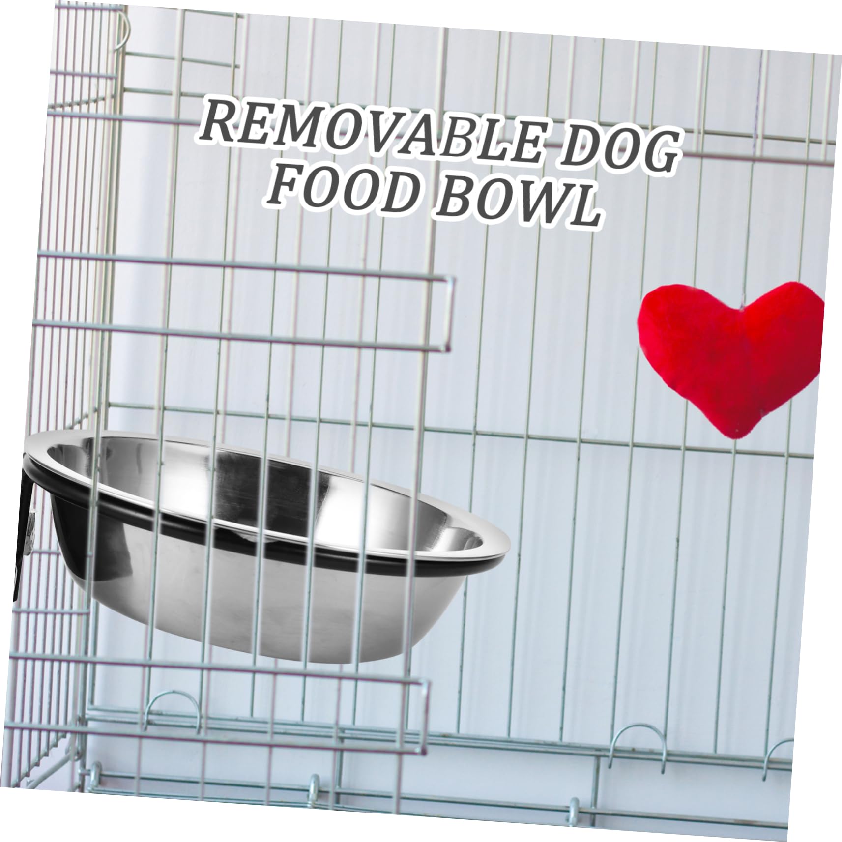 ibasenice Hanging Cat Bowl for Pet Crates Easy Spill Resistant Feeder for Kittens Puppies and Pets Convenient Travel Outdoor Use Space Saving Design