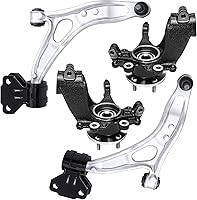 Vista 147 de Detroit Axle - Kit de brazos de control delanteros de 4 piezas para Ford Mustang Base GT 05-10 2005 2006 2007 2008 2009 2010, 2 brazos de control