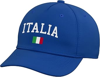 Italian Flag Men Women Kids Italy Adjustable Baseball Hat
