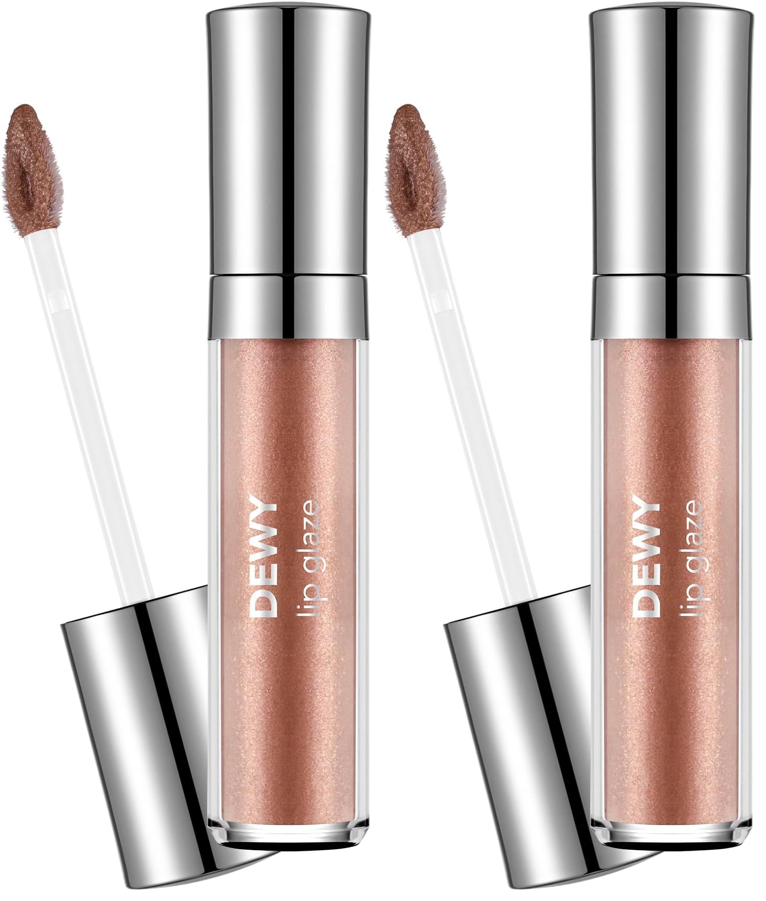 Flormar Dewy Lip Glaze Parlak & Dolgun Görünüm Veren Yapışmayan Dudak Parlatıcısı 002 LIGHT BEIGE (2 paketi)