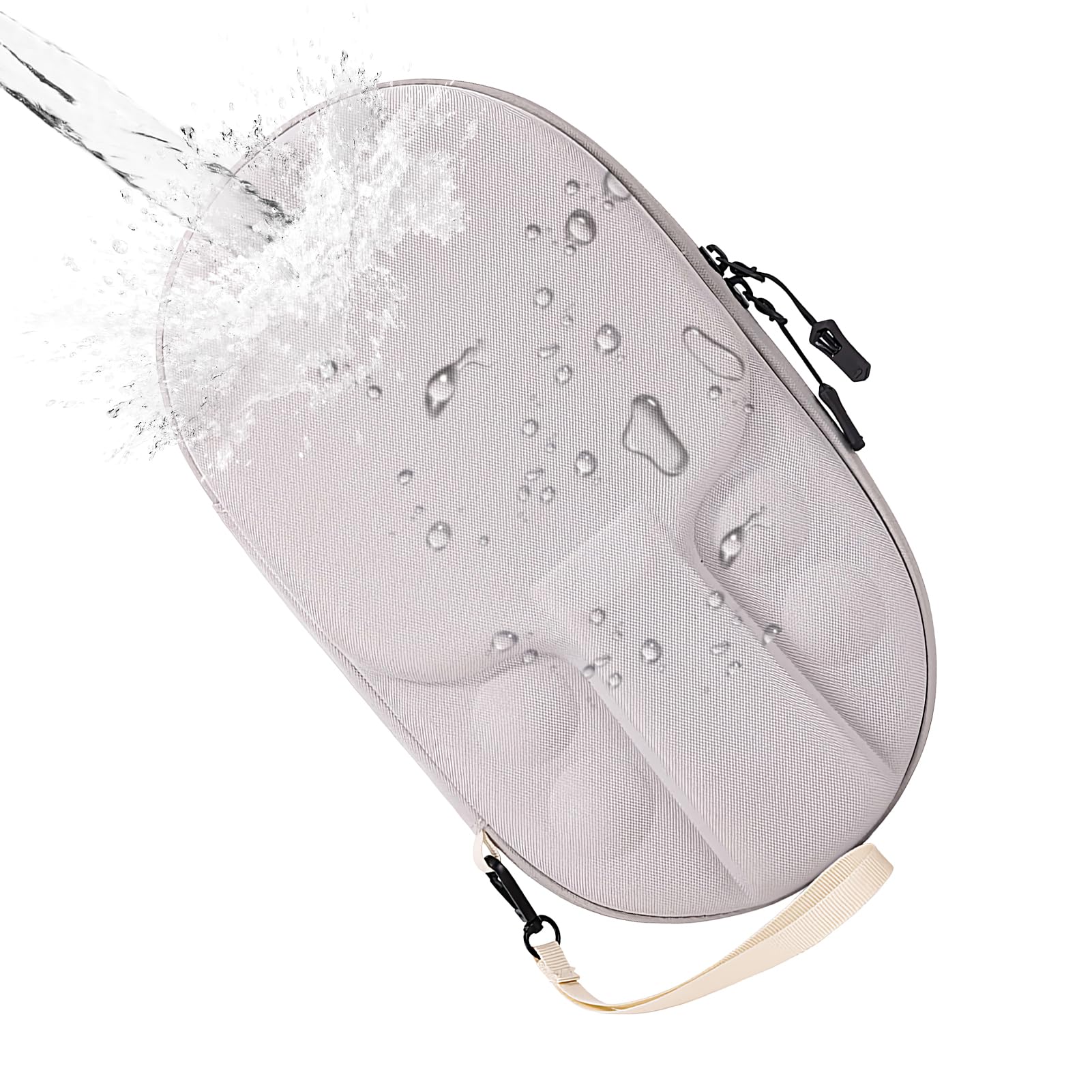 Paleta Tenis Mesa Carcasa Dura Protector Arañazos Portátil EVA Tela Oxford Capacidad 2 Palas 4 Bolas