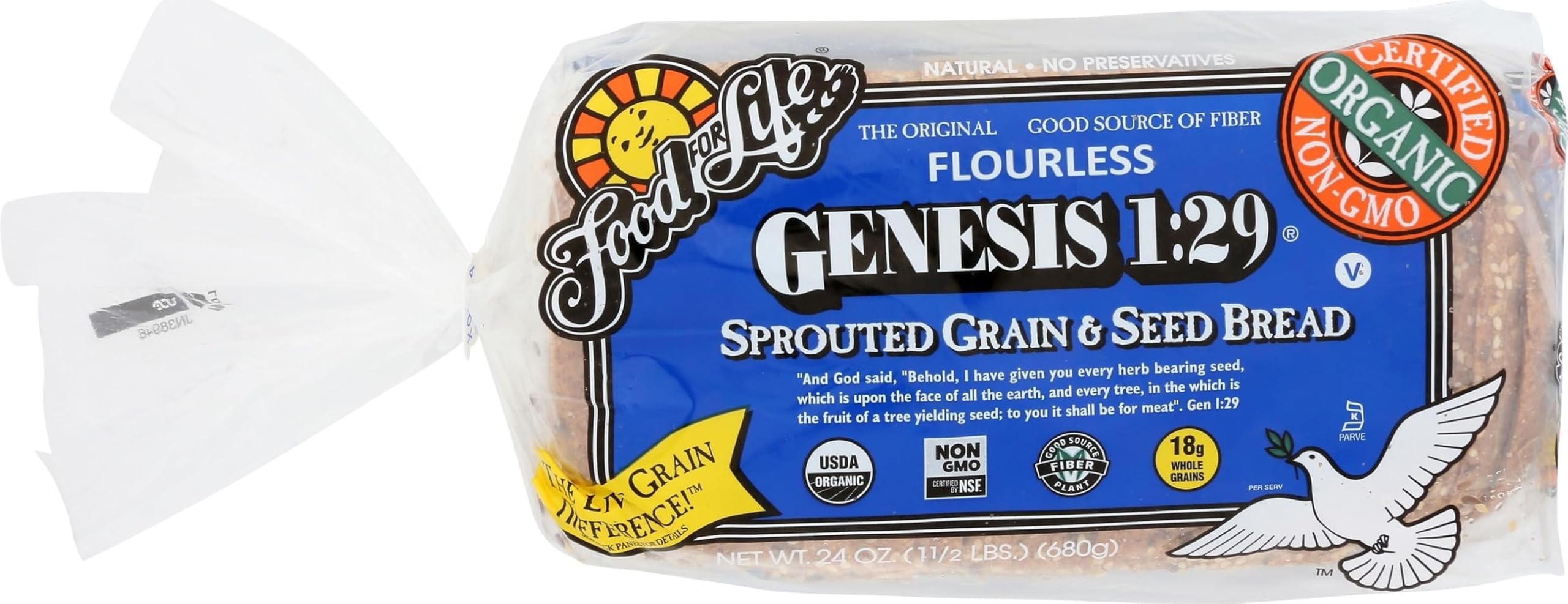 Bread Genesis 1:29 Organic, 24 Ounce