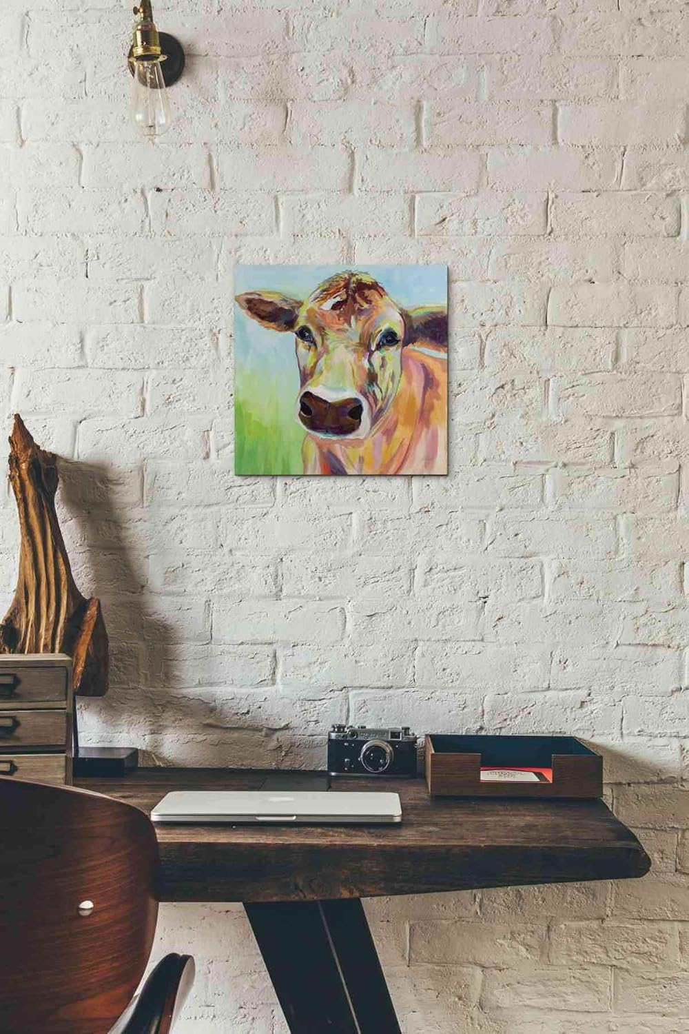 Epic Graffiti "Brody by Jeanette Vertentes, Canvas Wall Art, 12"x12"