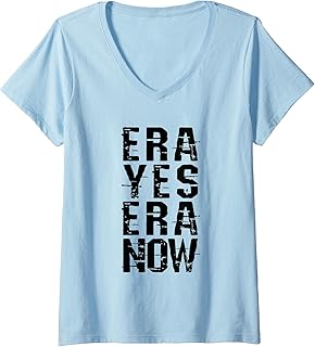 Womens ERA Equal Rights Amendment Feminist Retro Vintage V-Neck T-Shirt