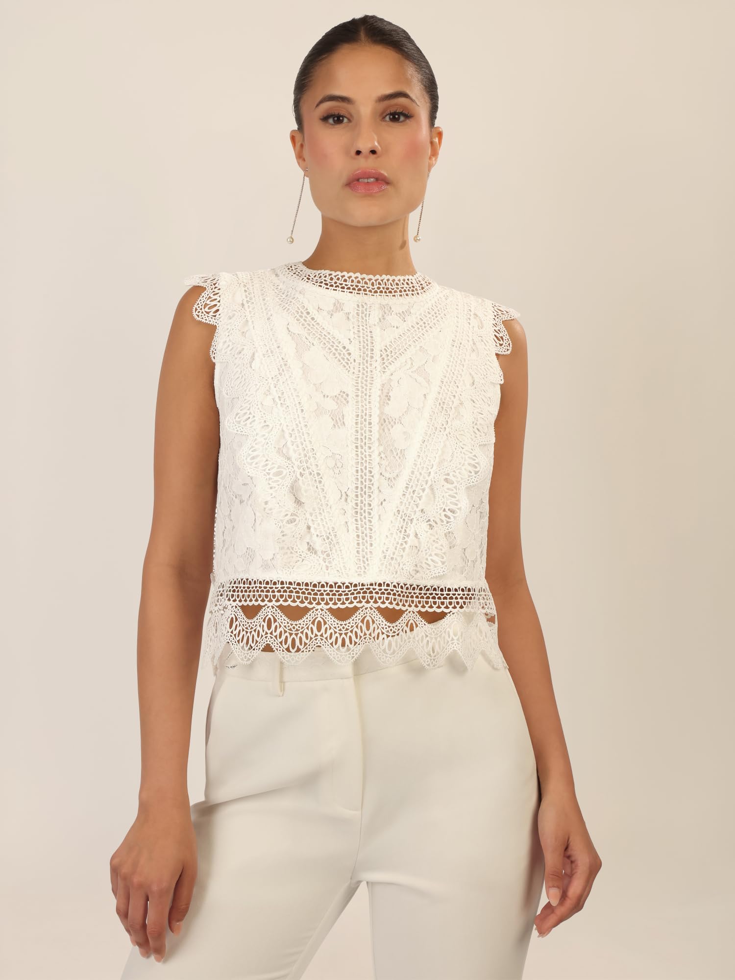 APART Fashion Koszulka Cami Kobiety Spitzentop
