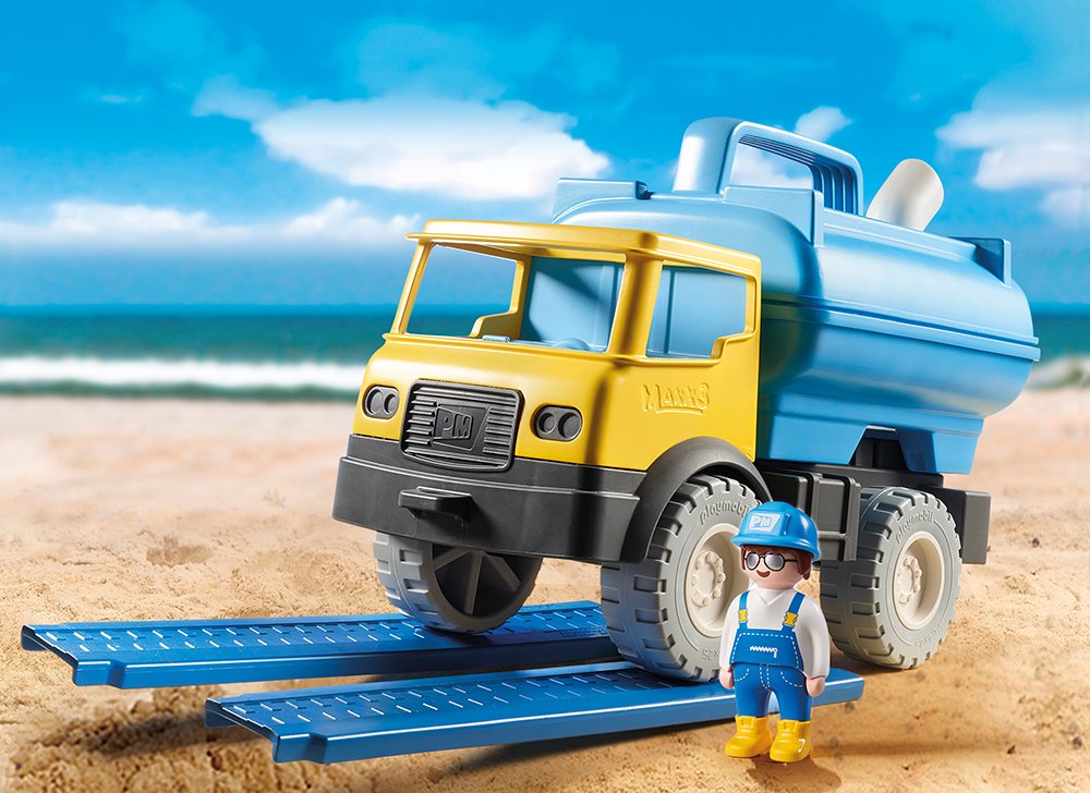 PLAYMOBIL Sand 9144 Wassertank-Laster, Ab 2 Jahren