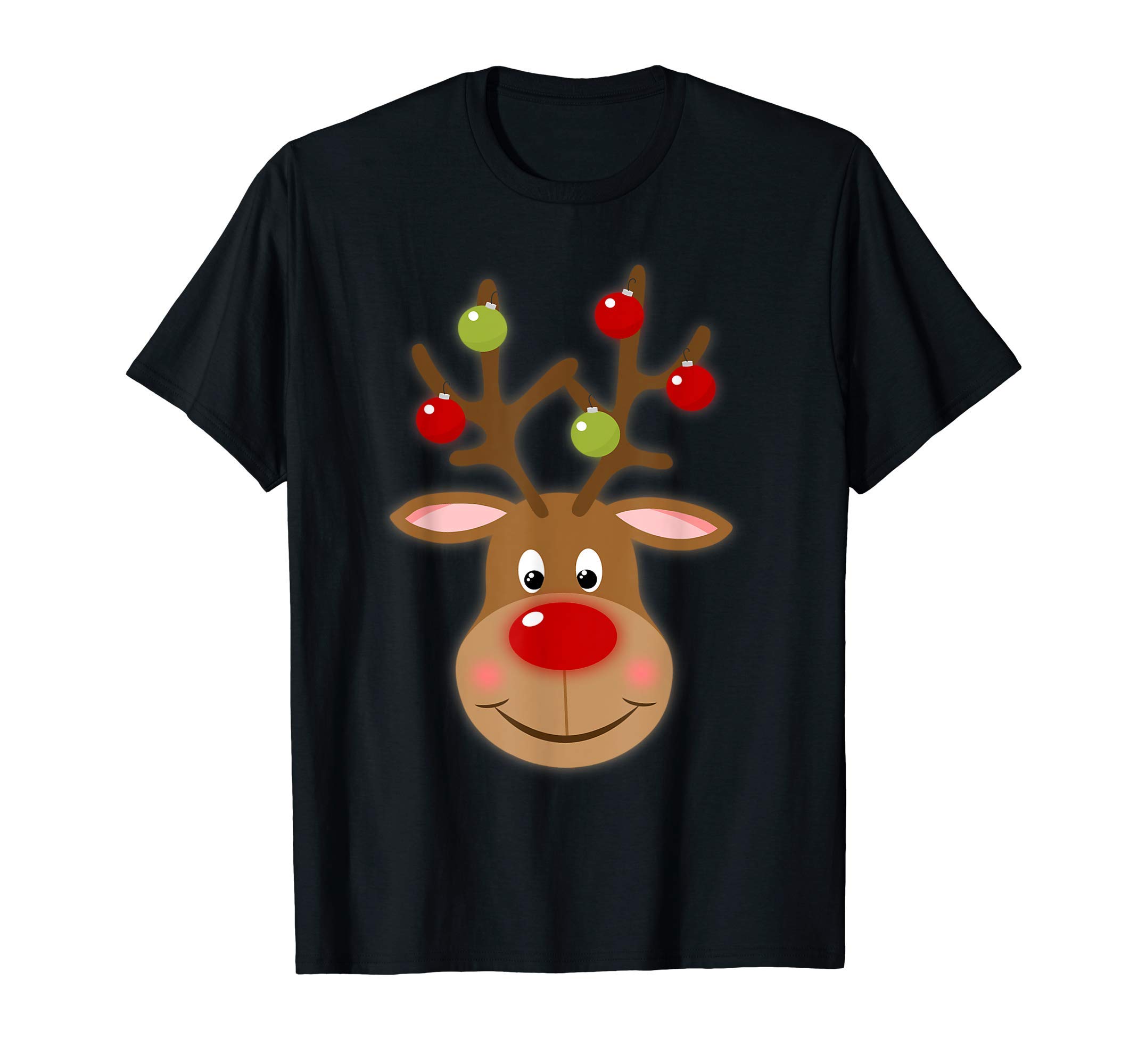 Funny Santa Claus ShirtsRUDOLPH Red Nose Reindeer T-Shirt | Santa Christmas T-Shirt
