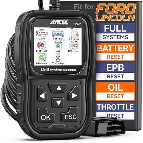 ANCEL FD500 OBD2 Scanner fits for Ford Lincoln Mercury -