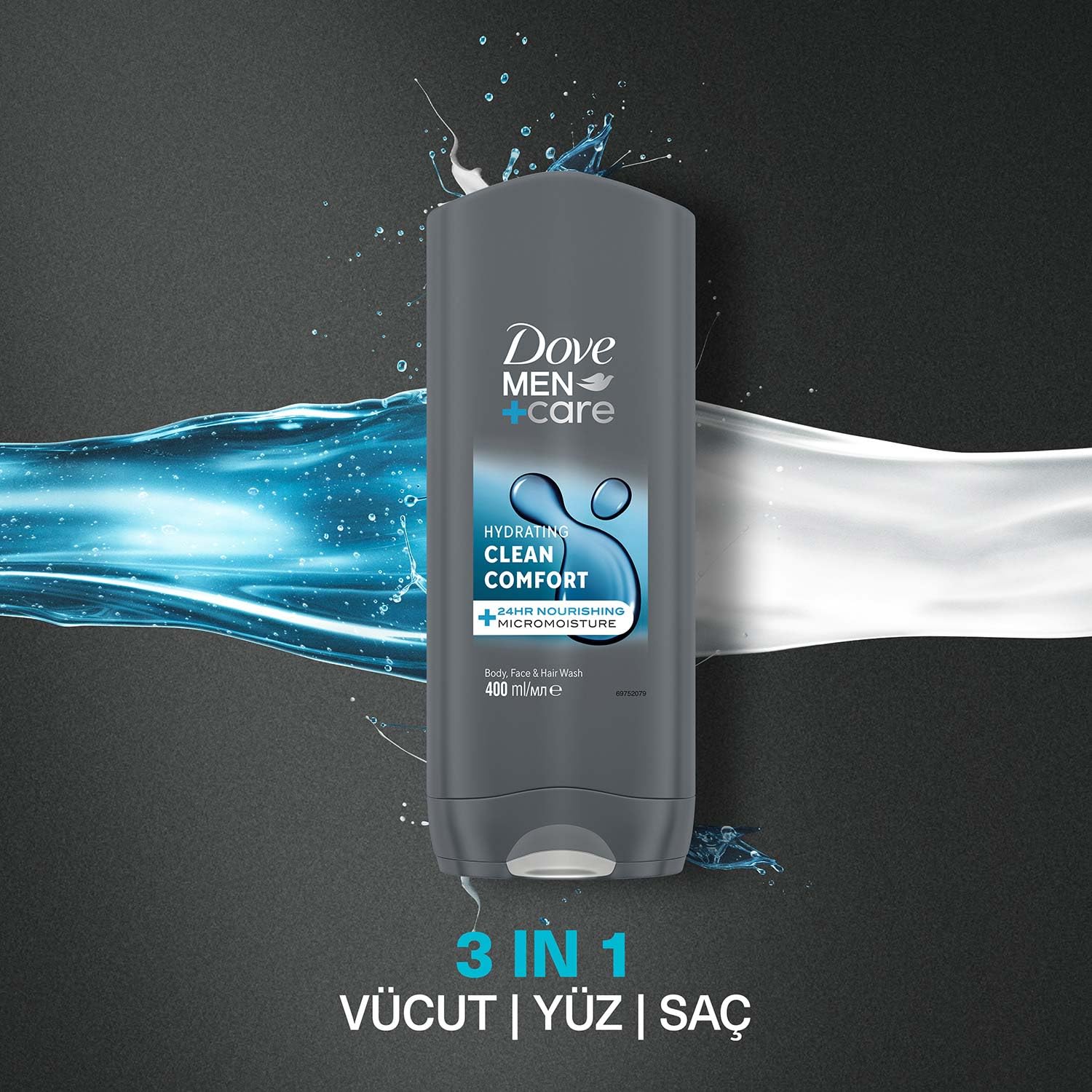 Dove Men Care Clean Comfort Duş Jeli 400 Mililitre