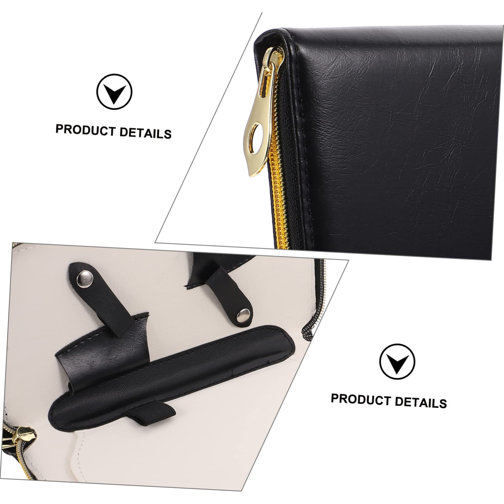 LIFKOME Scissor Storage Bag 2-piece Set for Barber Stylist Travel and Daily Use