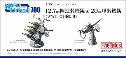 ファインモールド 1/700 ナノ・ドレッドシリーズ 20mm単装&amp;1.1インチ四連装機関砲 プラモデル用パーツ WA19 khxv5rg Amazon | ファインモールド 1/700 ナノ・ドレッドシリーズ 20mm
