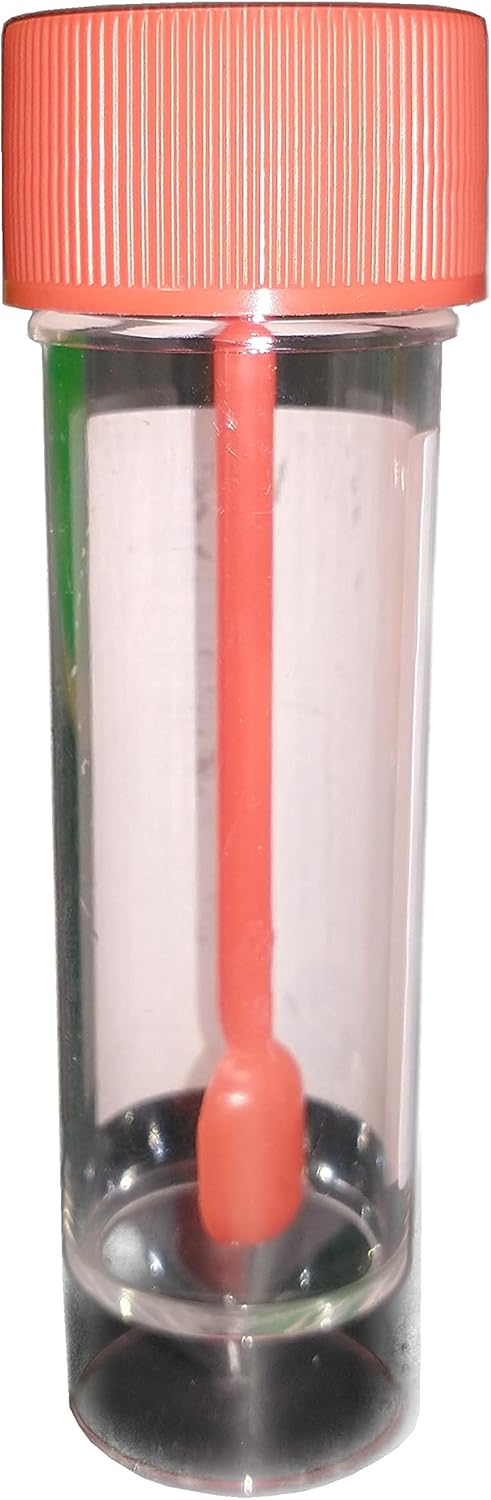 Sterile Stool Specimen Cup with Screw-On Spoon Lid - 30ml - Individually Bagged – for Safe Sample Collection (10) : Industrial & Scientific