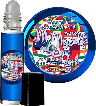 MOBETTER FRAGRANCE OILS Me Myself and New York Unisex Cologne Perfume Body Oil