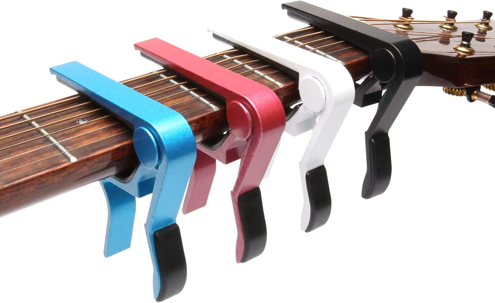 The Original Guitar Capo for Acoustic and Electric Guitars, Ukulele, Banjo and Mandolin, Solid Black