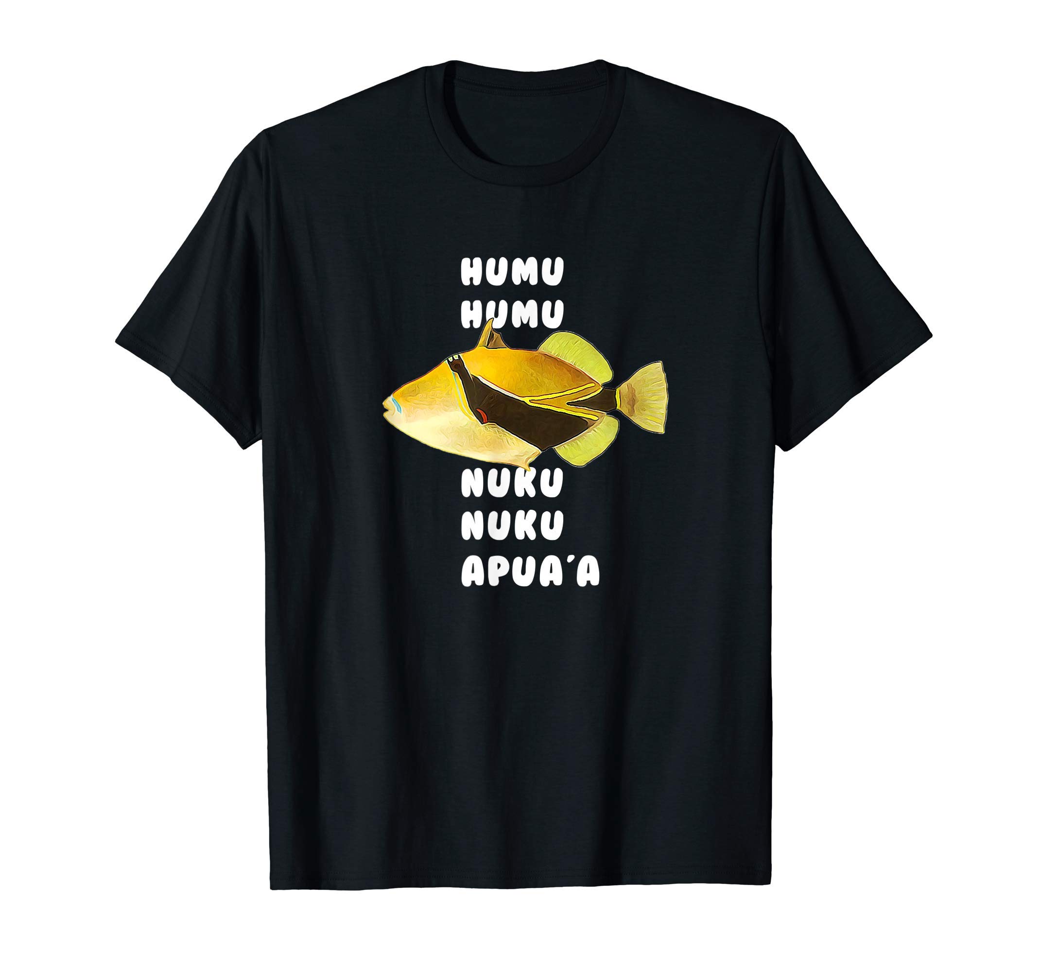 Hawaiian Fish TeesHumuhumunukunukuapua'a Hawaiian State Fish T-Shirt