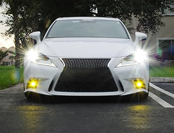 Amazon | iJDMTOY ゴールドイエロー プロジェクターレンズ LED