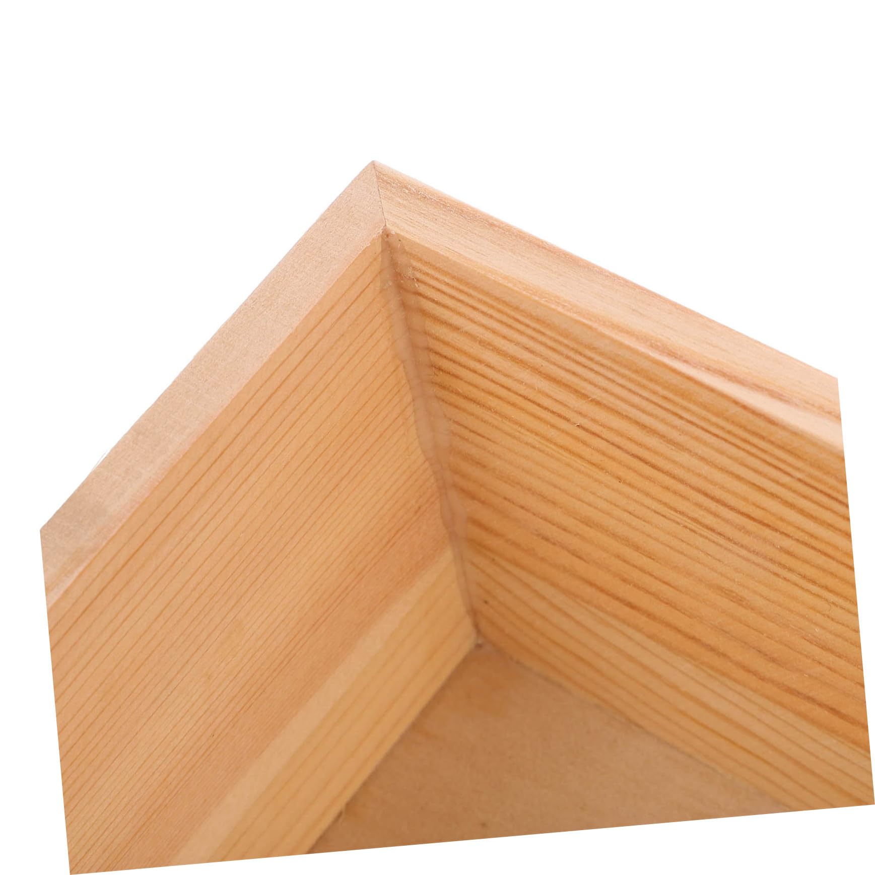 VALICLUD Holz Aufbewahrungsbox Ohne Deckel - Schmale Box Für Schmuck & Bastelbedarf