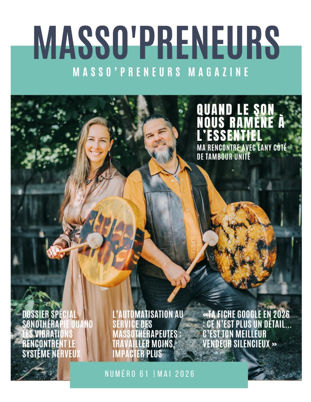 MASSO'PRENEURS MAGAZINE MAI 2026