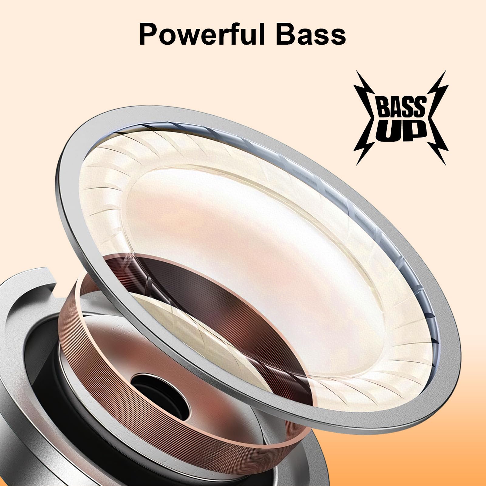Microfono con cancellazione del rumore Auricolari Cuffie wireless per Samsung galaxy S25 S24 Ear Buds pod Stereo Bass Auricolari Bluetooth per iPhone 16e 16 15 Pro Auricolare iPad Android Google pixel